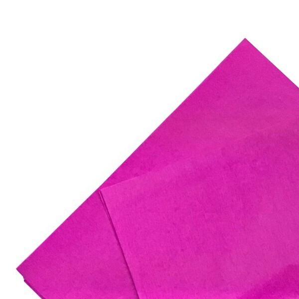 PAPEL CHINA 50X75 CM. ROSA FLOUR. PZA